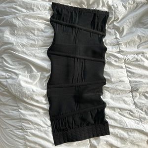XS skims black waist trainer well worn but still sturdy and holds very well